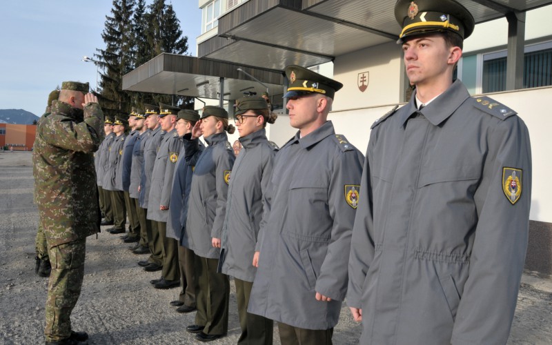 Nástup profesionálnych vojakov a kadetov, 04. 03. 2025