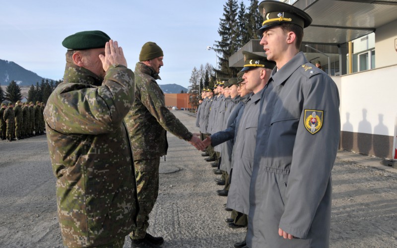 Nástup profesionálnych vojakov a kadetov, 04. 03. 2025