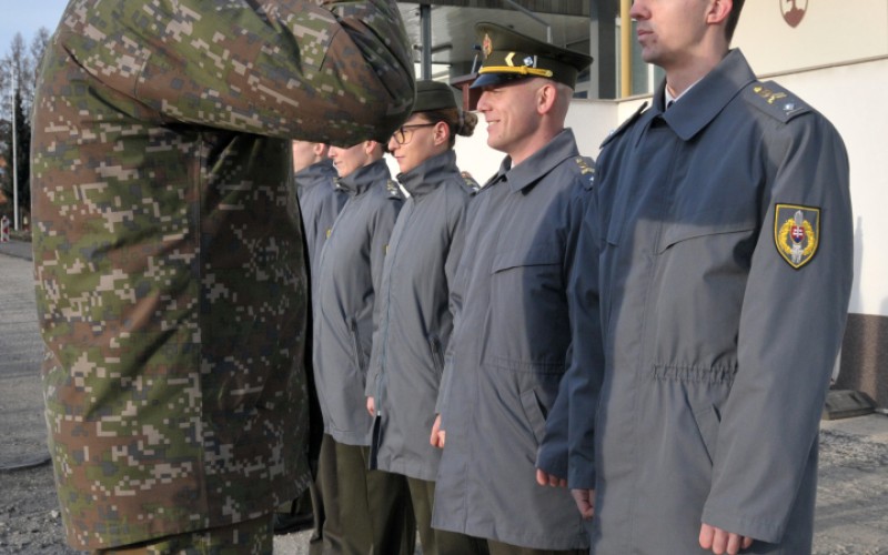 Nástup profesionálnych vojakov a kadetov, 04. 03. 2025