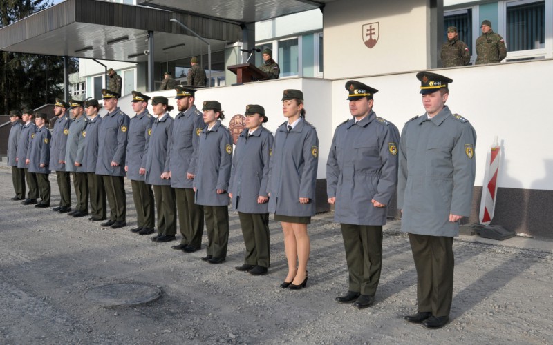Nástup profesionálnych vojakov a kadetov, 04. 03. 2025