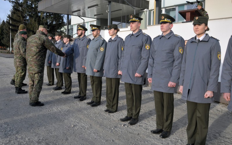 Nástup profesionálnych vojakov a kadetov, 04. 03. 2025