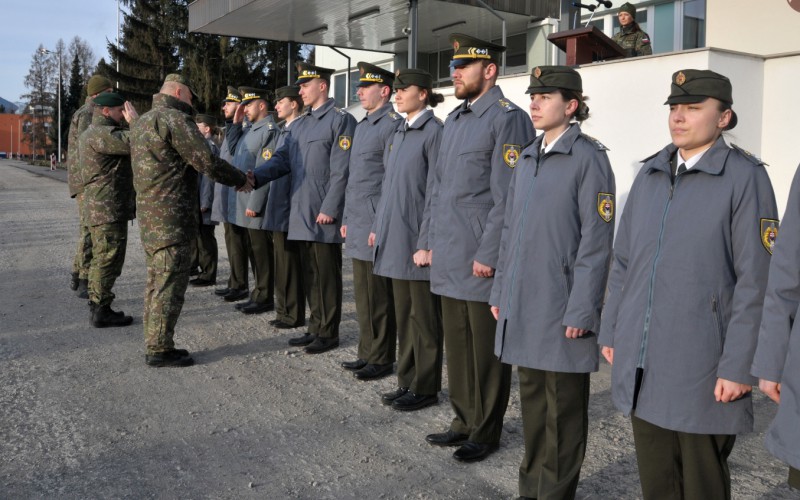 Nástup profesionálnych vojakov a kadetov, 04. 03. 2025