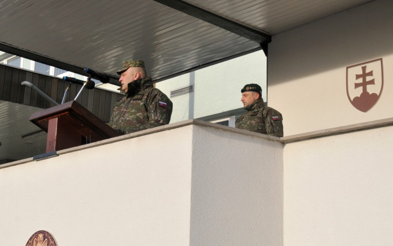 Nástup profesionálnych vojakov a kadetov, 04. 03. 2025