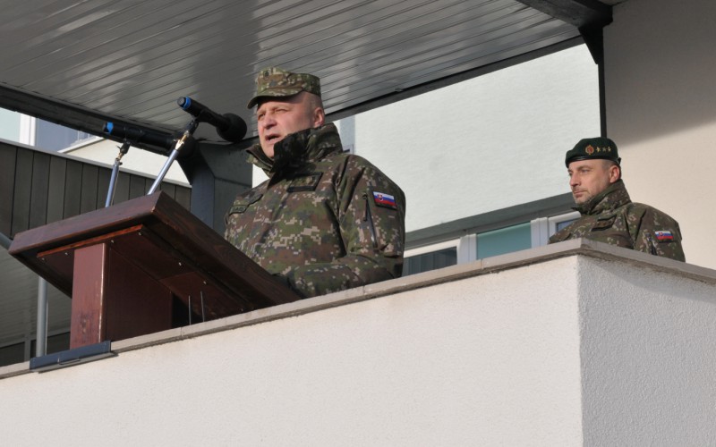 Nástup profesionálnych vojakov a kadetov, 04. 03. 2025