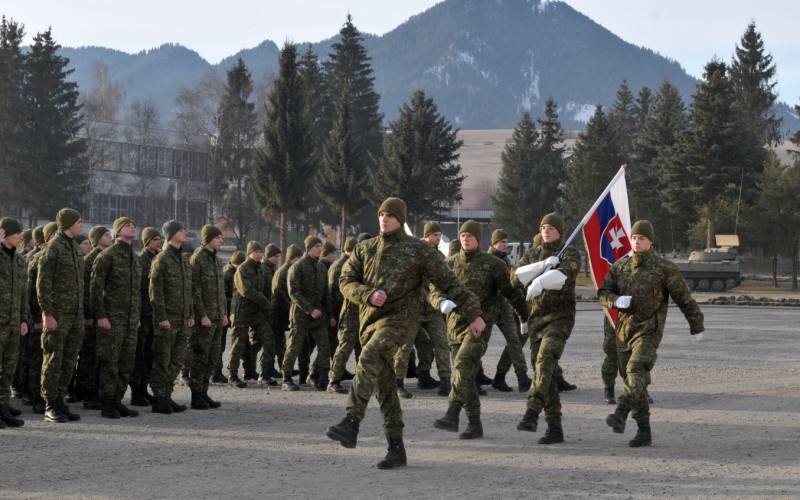 Nástup profesionálnych vojakov a kadetov, 04. 03. 2025