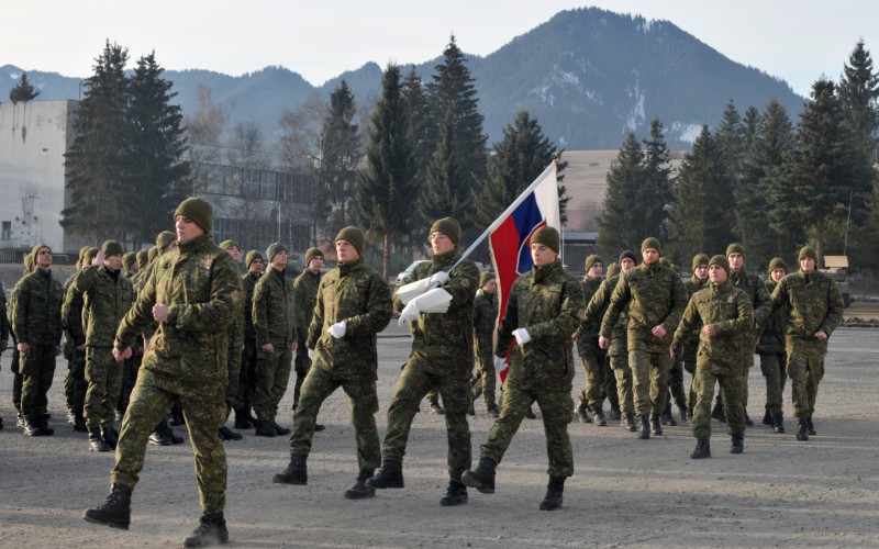 Nástup profesionálnych vojakov a kadetov, 04. 03. 2025