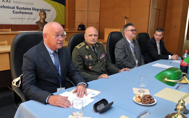 Konferencia "XXI International TECHNICAL SYSTEM DEGRADATION", 23. - 25. 04. 2025