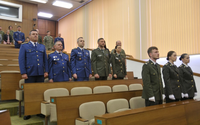 Slávnostné ukončenie 30. ZVŠK (Základný veliteľsko-štábny kurz), 25. 04. 2025