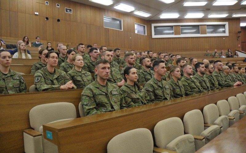 Slávnostné ukončenie 30. ZVŠK (Základný veliteľsko-štábny kurz), 25. 04. 2025