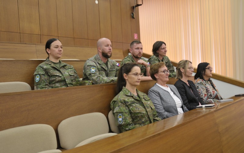 Slávnostné ukončenie 30. ZVŠK (Základný veliteľsko-štábny kurz), 25. 04. 2025