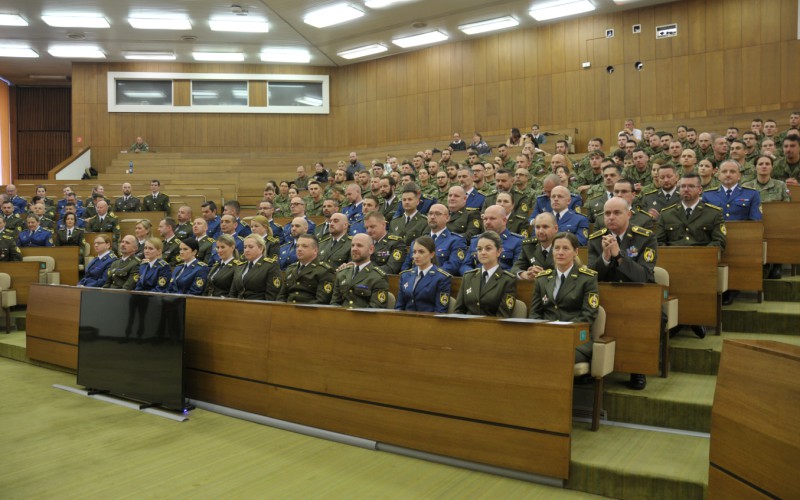 Slávnostné ukončenie 30. ZVŠK (Základný veliteľsko-štábny kurz), 25. 04. 2025