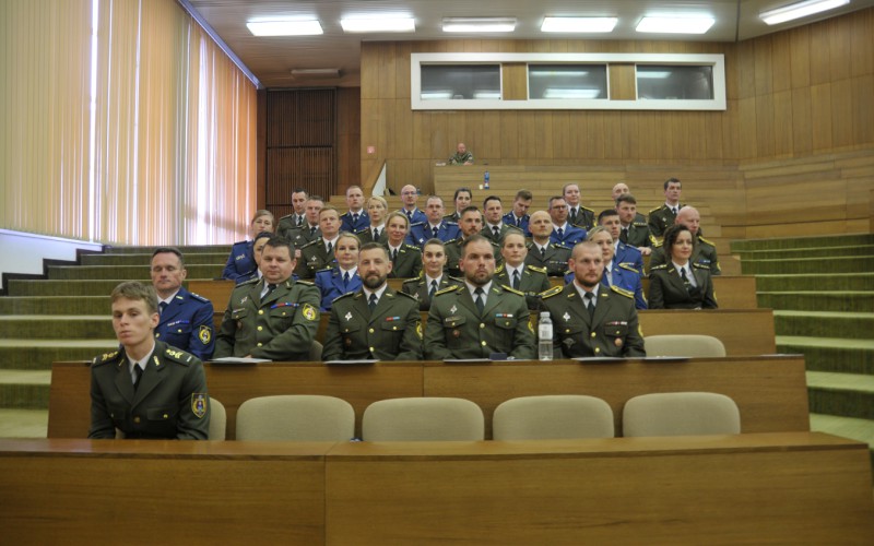 Slávnostné ukončenie 30. ZVŠK (Základný veliteľsko-štábny kurz), 25. 04. 2025