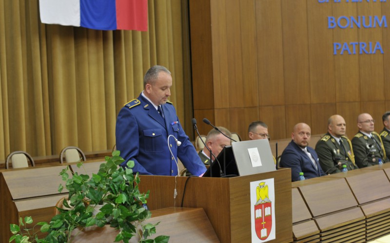 Slávnostné ukončenie 30. ZVŠK (Základný veliteľsko-štábny kurz), 25. 04. 2025