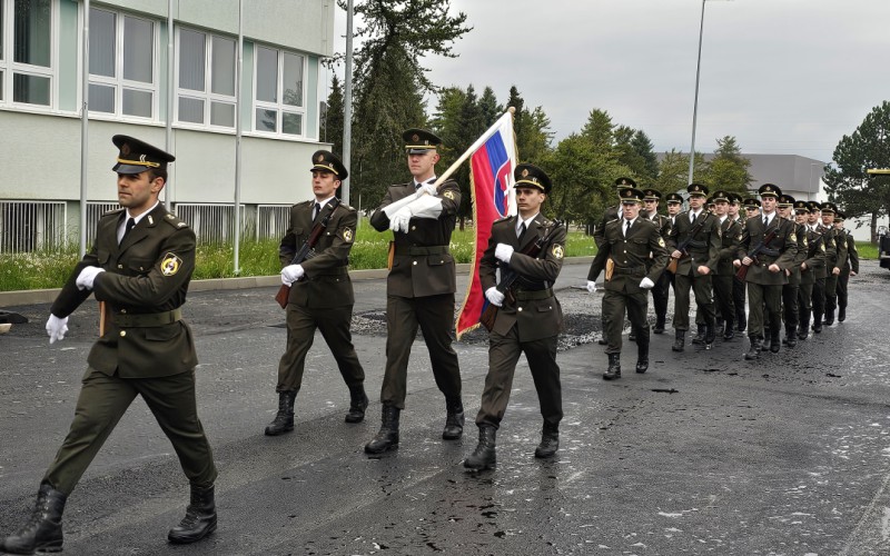 Zhromaždenie profesionálnych vojakov a zamestnancov AOS pri príležitosti 80. výročia skončenia 2. sv. vojny a Dňa víťazstva nad fašizmom, 07. 05. 2025