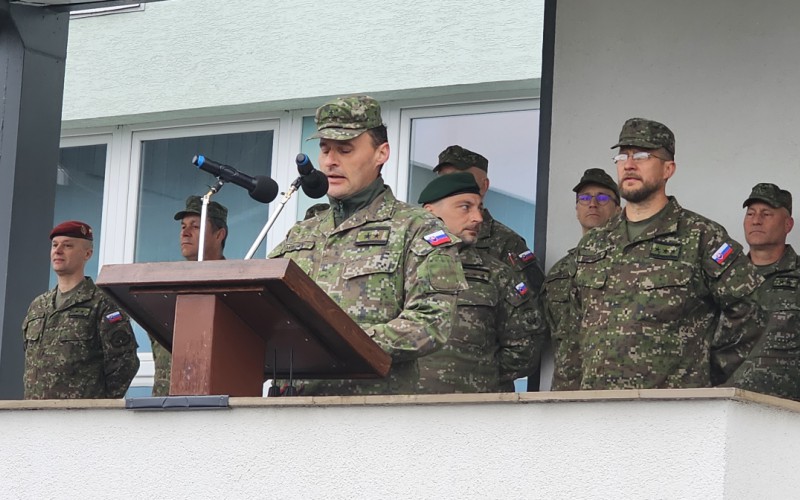 Zhromaždenie profesionálnych vojakov a zamestnancov AOS pri príležitosti 80. výročia skončenia 2. sv. vojny a Dňa víťazstva nad fašizmom, 07. 05. 2025