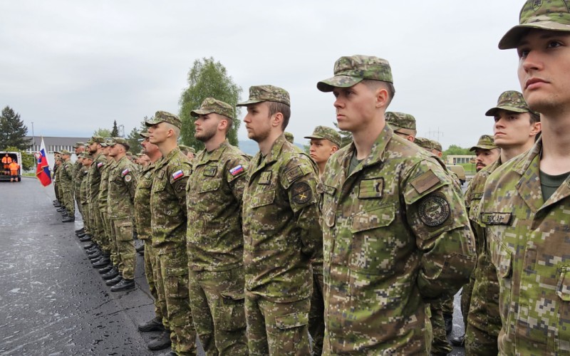 Zhromaždenie profesionálnych vojakov a zamestnancov AOS pri príležitosti 80. výročia skončenia 2. sv. vojny a Dňa víťazstva nad fašizmom, 07. 05. 2025