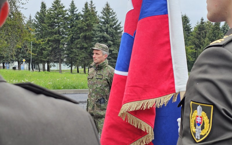 Zhromaždenie profesionálnych vojakov a zamestnancov AOS pri príležitosti 80. výročia skončenia 2. sv. vojny a Dňa víťazstva nad fašizmom, 07. 05. 2025