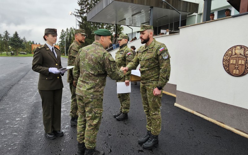 Zhromaždenie profesionálnych vojakov a zamestnancov AOS pri príležitosti 80. výročia skončenia 2. sv. vojny a Dňa víťazstva nad fašizmom, 07. 05. 2025