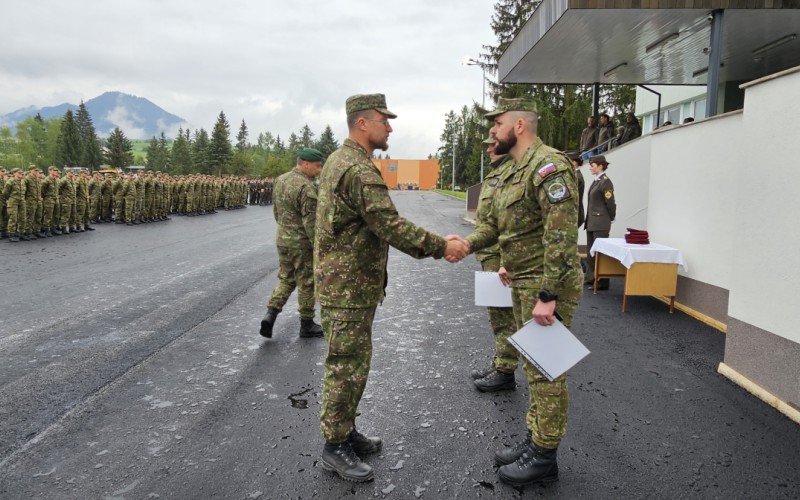 Zhromaždenie profesionálnych vojakov a zamestnancov AOS pri príležitosti 80. výročia skončenia 2. sv. vojny a Dňa víťazstva nad fašizmom, 07. 05. 2025