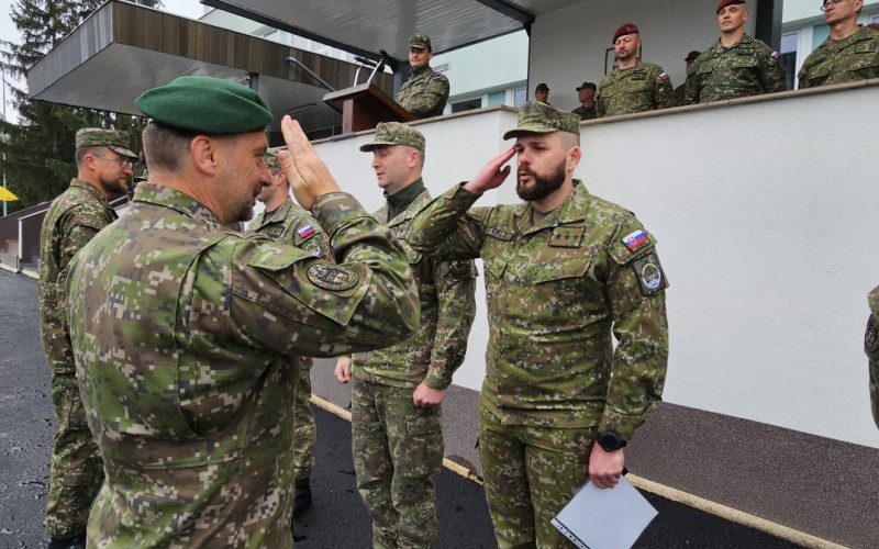 Zhromaždenie profesionálnych vojakov a zamestnancov AOS pri príležitosti 80. výročia skončenia 2. sv. vojny a Dňa víťazstva nad fašizmom, 07. 05. 2025