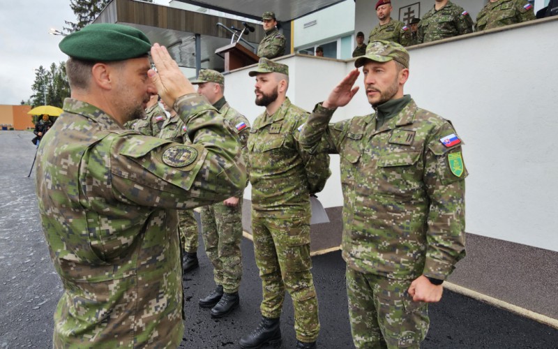 Zhromaždenie profesionálnych vojakov a zamestnancov AOS pri príležitosti 80. výročia skončenia 2. sv. vojny a Dňa víťazstva nad fašizmom, 07. 05. 2025