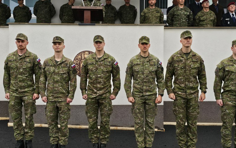 Zhromaždenie profesionálnych vojakov a zamestnancov AOS pri príležitosti 80. výročia skončenia 2. sv. vojny a Dňa víťazstva nad fašizmom, 07. 05. 2025