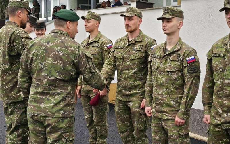 Zhromaždenie profesionálnych vojakov a zamestnancov AOS pri príležitosti 80. výročia skončenia 2. sv. vojny a Dňa víťazstva nad fašizmom, 07. 05. 2025