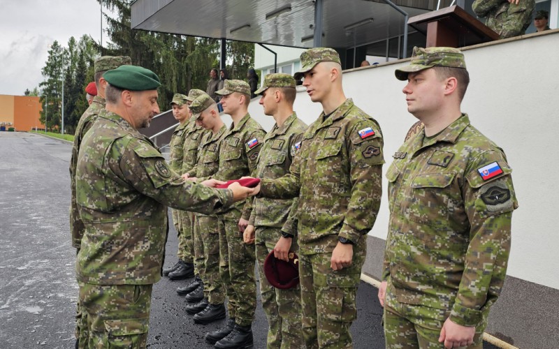 Zhromaždenie profesionálnych vojakov a zamestnancov AOS pri príležitosti 80. výročia skončenia 2. sv. vojny a Dňa víťazstva nad fašizmom, 07. 05. 2025