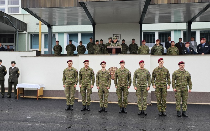 Zhromaždenie profesionálnych vojakov a zamestnancov AOS pri príležitosti 80. výročia skončenia 2. sv. vojny a Dňa víťazstva nad fašizmom, 07. 05. 2025