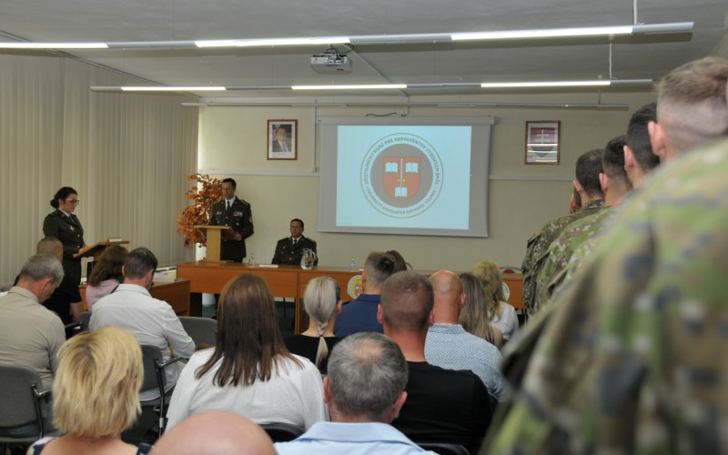 Ukončenie 33. Dôstojníckeho kurzu pre absolventov vysokých škôl, 27. 06. 2025