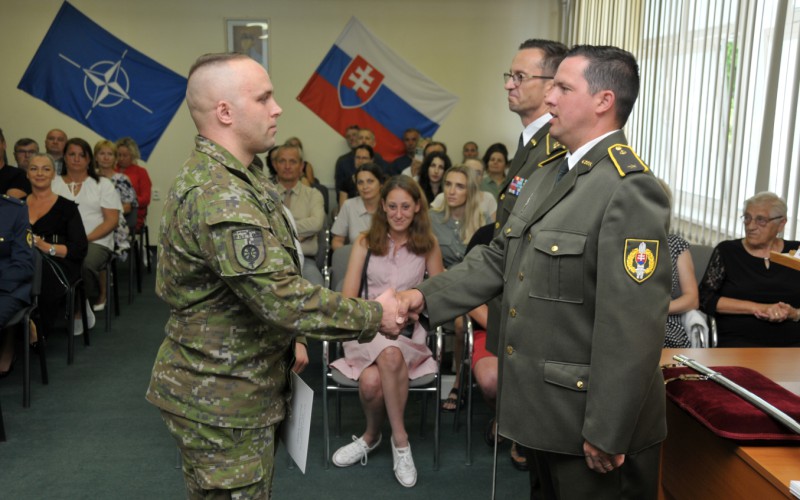 Ukončenie 33. Dôstojníckeho kurzu pre absolventov vysokých škôl, 27. 06. 2025