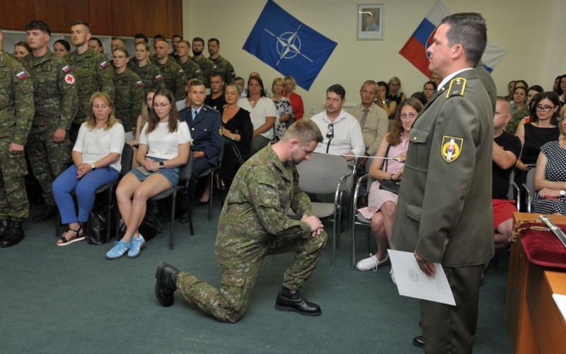 Ukončenie 33. Dôstojníckeho kurzu pre absolventov vysokých škôl, 27. 06. 2025