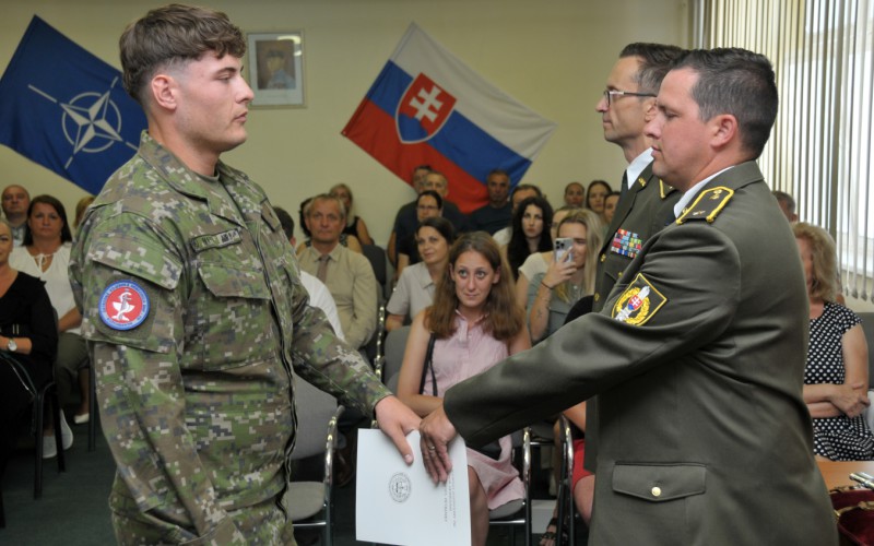 Ukončenie 33. Dôstojníckeho kurzu pre absolventov vysokých škôl, 27. 06. 2025