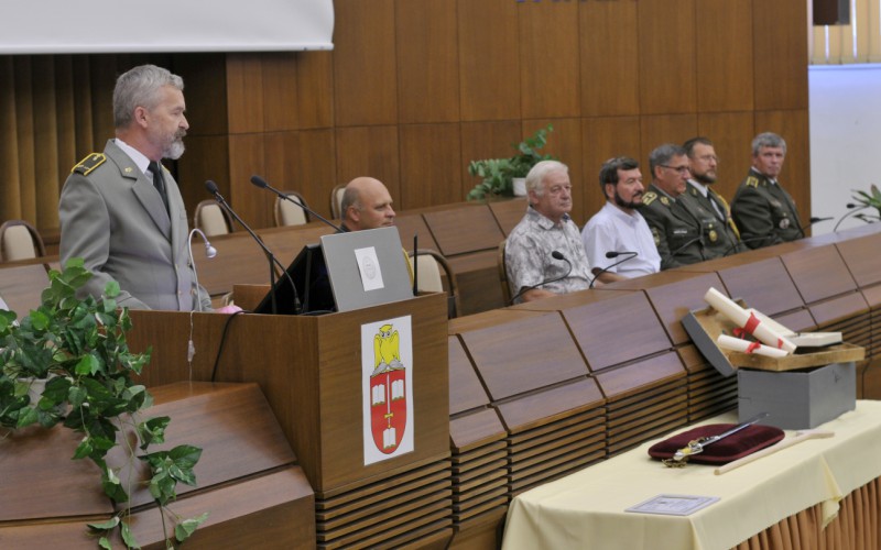Pasovanie nových členov do "Cechu vojenskej logistiky", 30. 06. 2025
