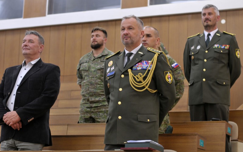 Pasovanie nových členov do "Cechu vojenskej logistiky", 30. 06. 2025