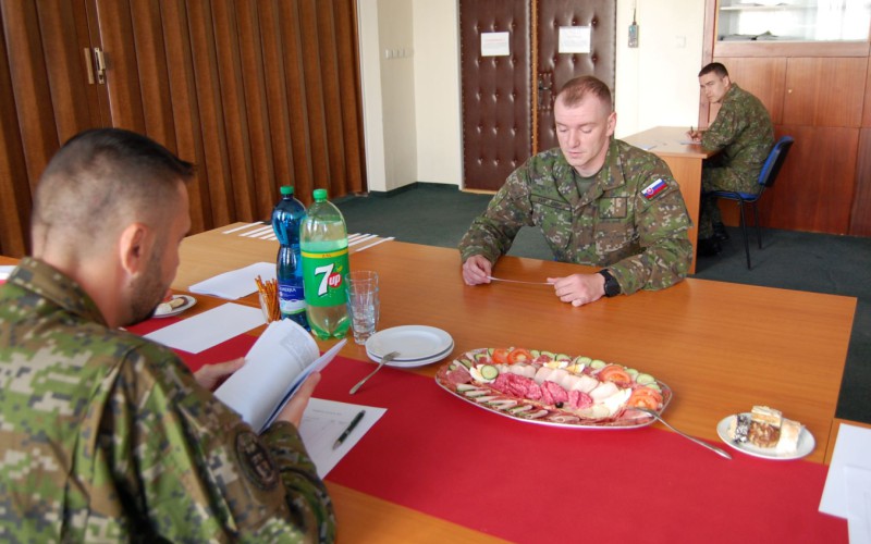 Final exams on University Graduates Officers’ Course, May 12th 2022