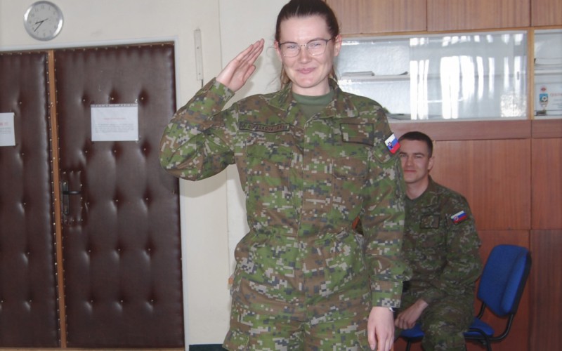 Final exams on University Graduates Officers’ Course, May 12th 2022