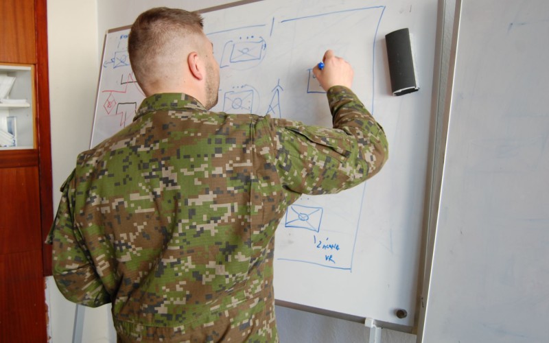 Final exams on University Graduates Officers’ Course, May 12th 2022