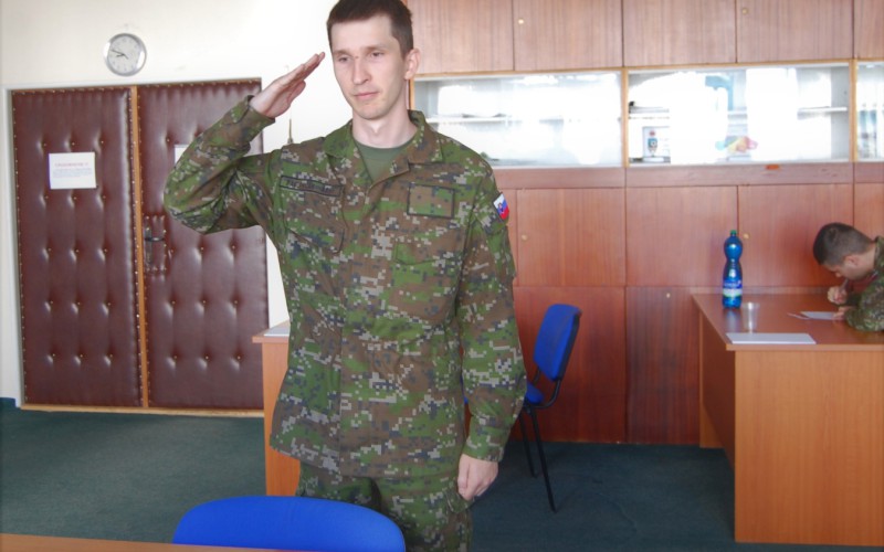 Final exams on University Graduates Officers’ Course, May 12th 2022