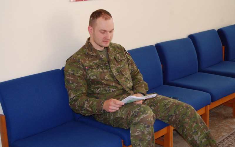 Final exams on University Graduates Officers’ Course, May 12th 2022