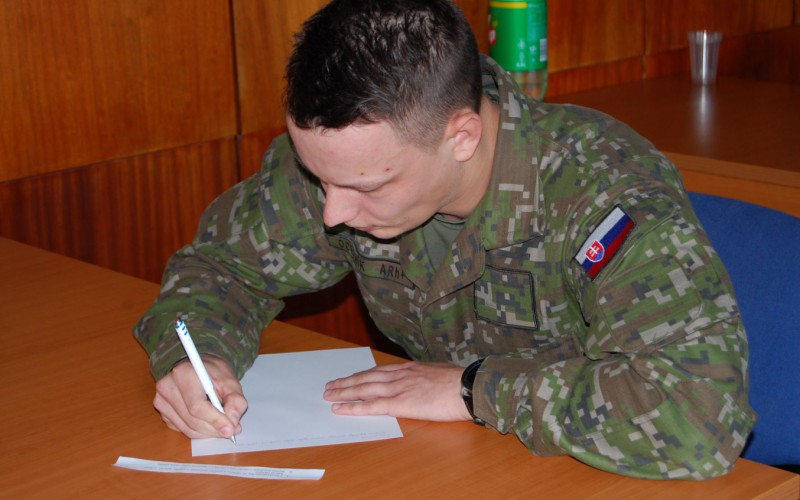 Final exams on University Graduates Officers’ Course, May 12th 2022