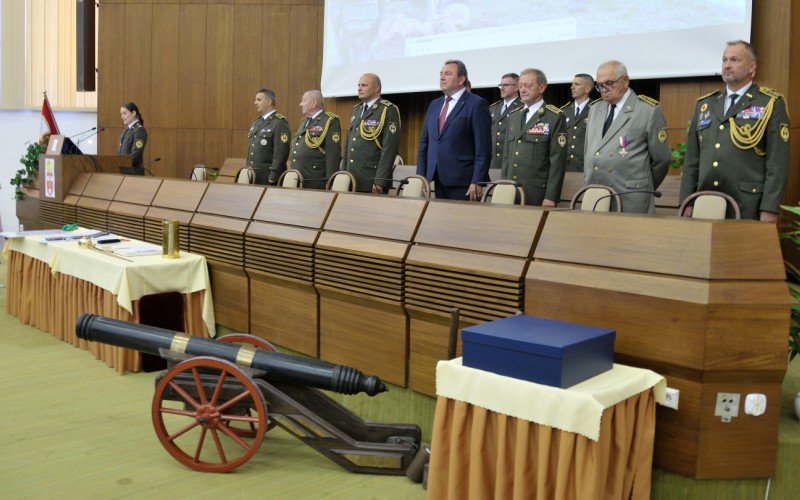 Vyradenie absolventov AOS vojenskej špecializácie G20 - delostrelcov, 30. 06. 2025