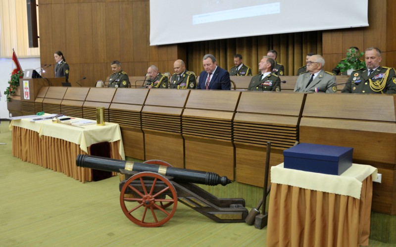 Vyradenie absolventov AOS vojenskej špecializácie G20 - delostrelcov, 30. 06. 2025
