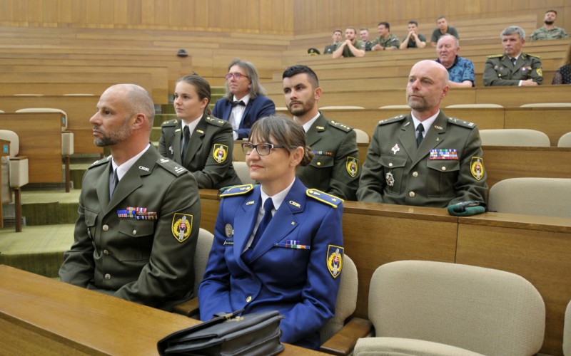 Vyradenie absolventov AOS vojenskej špecializácie G20 - delostrelcov, 30. 06. 2025