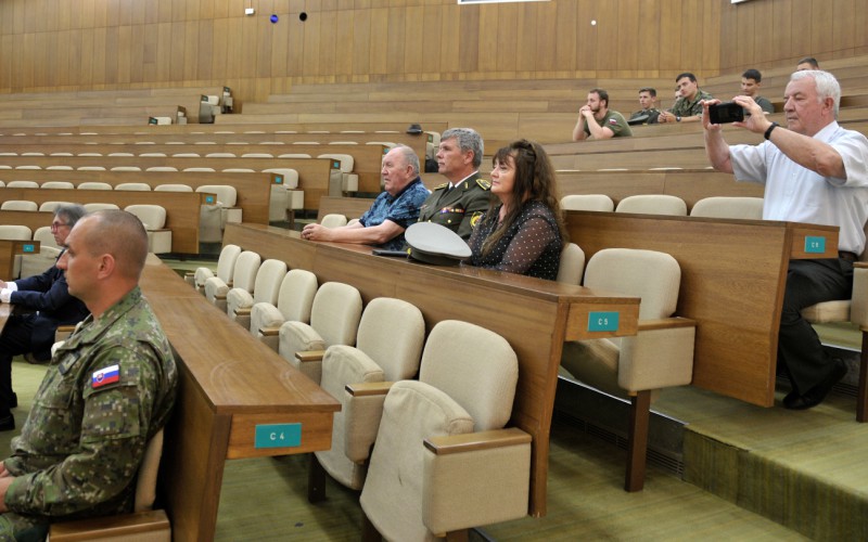 Vyradenie absolventov AOS vojenskej špecializácie G20 - delostrelcov, 30. 06. 2025