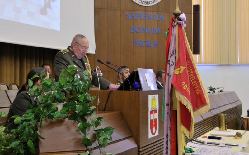 Vyradenie absolventov AOS vojenskej špecializácie G20 - delostrelcov, 30. 06. 2025