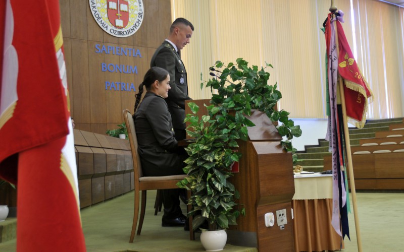 Vyradenie absolventov AOS vojenskej špecializácie G20 - delostrelcov, 30. 06. 2025