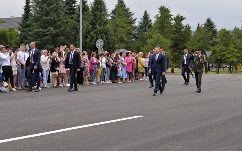 Slávnostné vyradenie kadetov AOS, 04. 07. 2025