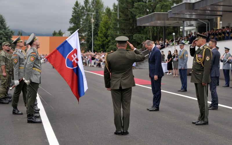 Slávnostné vyradenie kadetov AOS, 04. 07. 2025