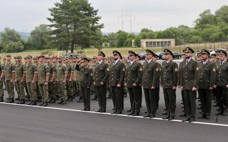 Slávnostné vyradenie kadetov AOS, 04. 07. 2025